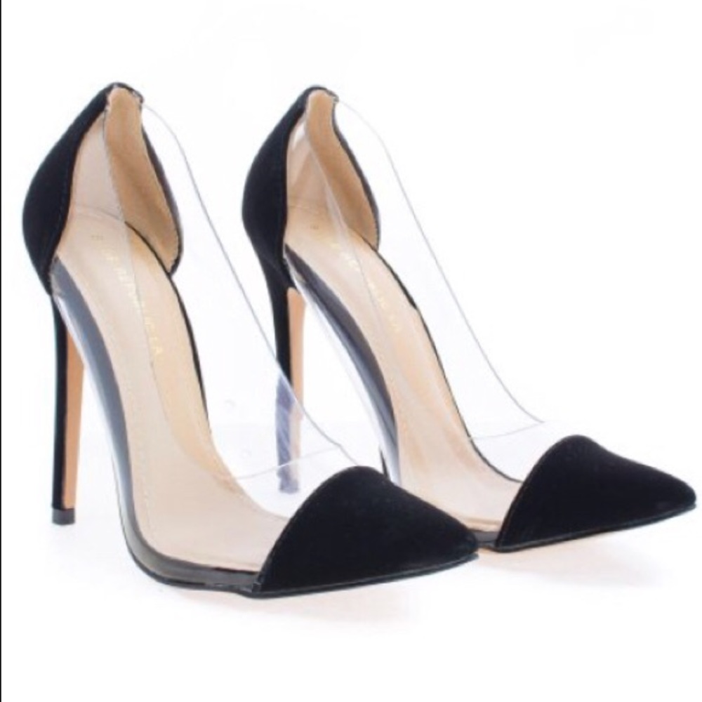 SHOE REPUBLIC LA suede heels